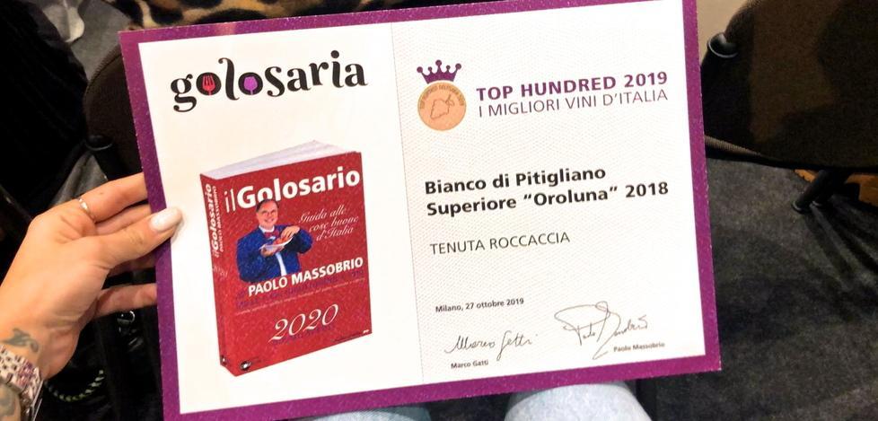 Bianco di Pitigliano entra tra i cento vini scelti da Golosaria 