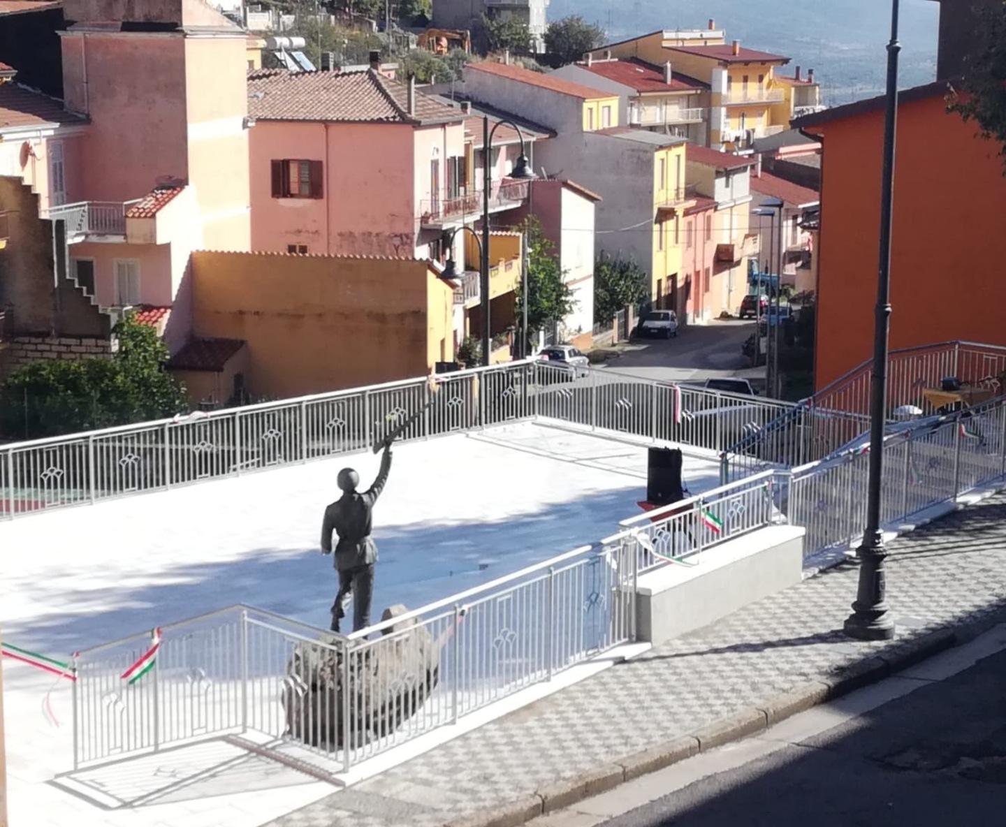 Bultei, una nuova piazza per i Caduti in guerra 