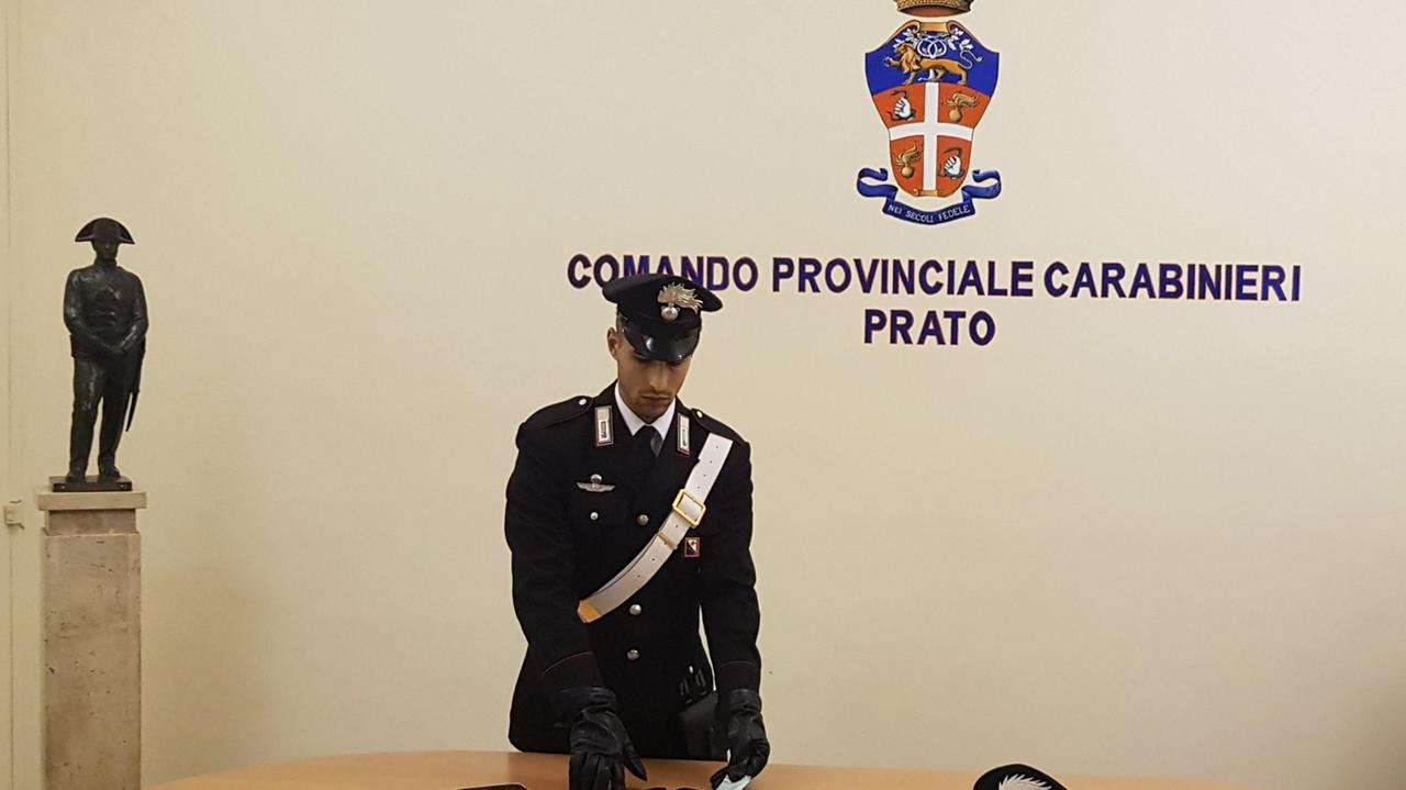 La droga recuperata dai carabinieri