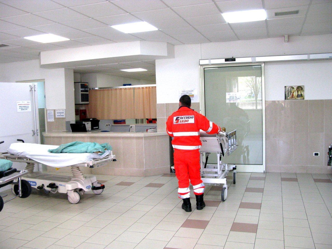 Il pronto soccorso, immagine di repertorio