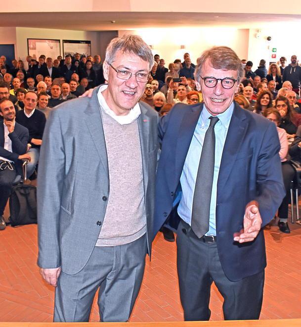 Il dialogo tra Landini e Sassoli fa il pienone a Cgil Incontri 