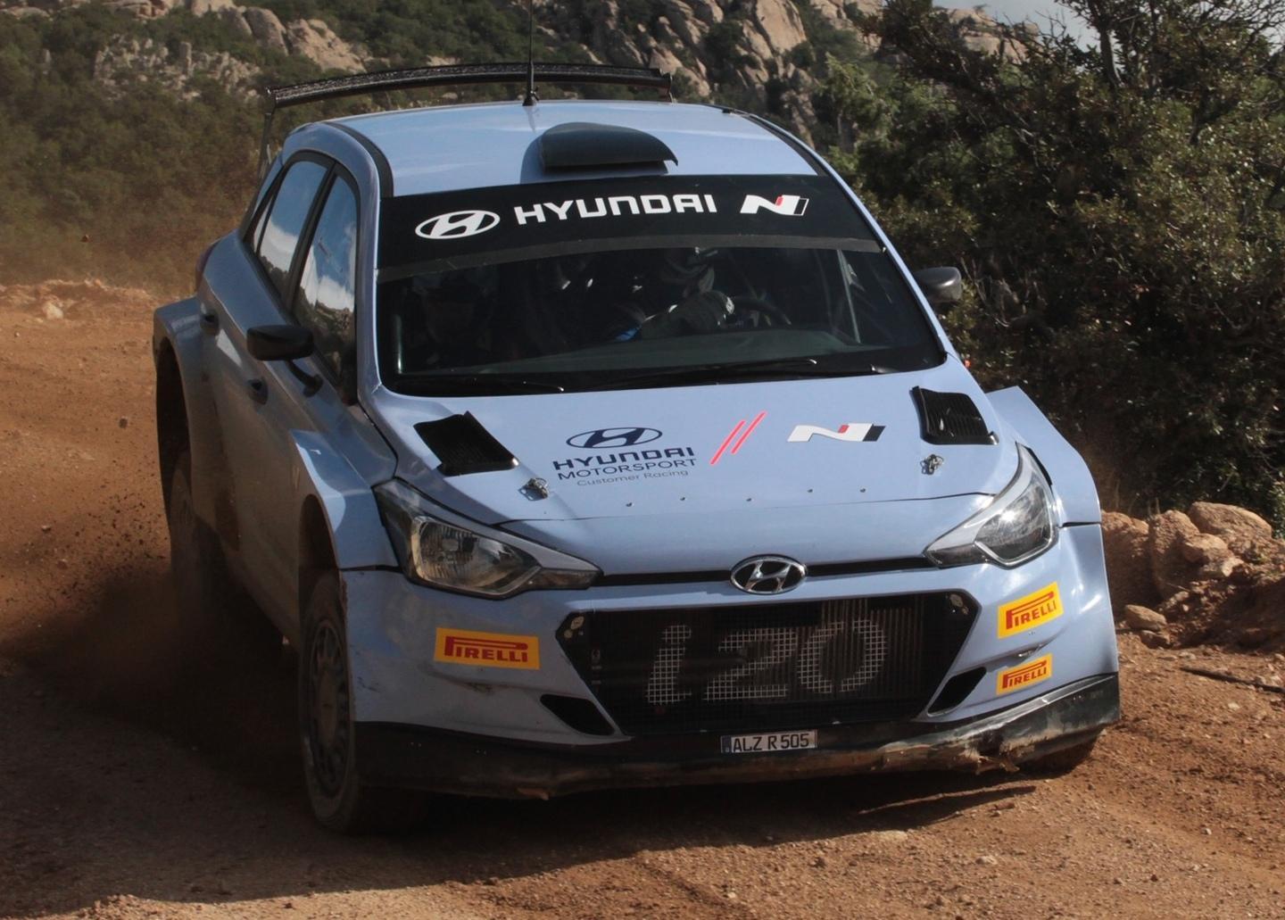 Test in Gallura per la Hyundai