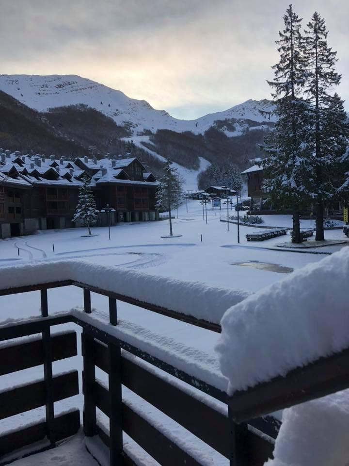 La nevicata in Val di Luce