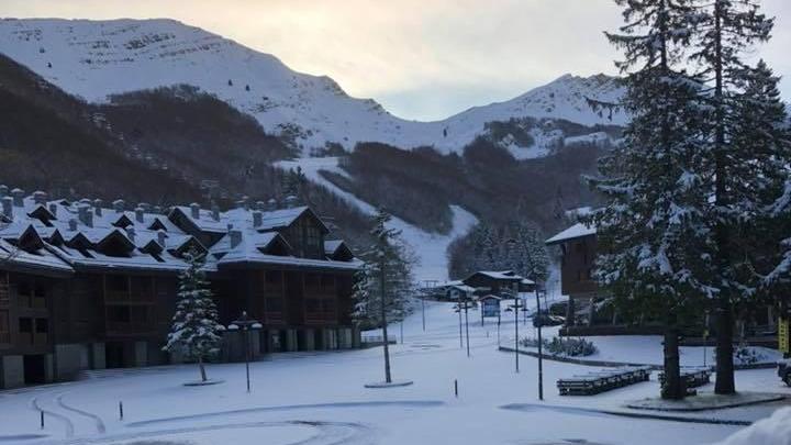 La nevicata in Val di Luce