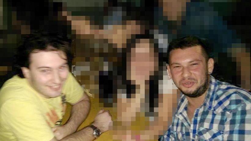 A sinistra Danny Scotto in carcere per l’omicidio di Giuseppe Marchesano (a destra)
