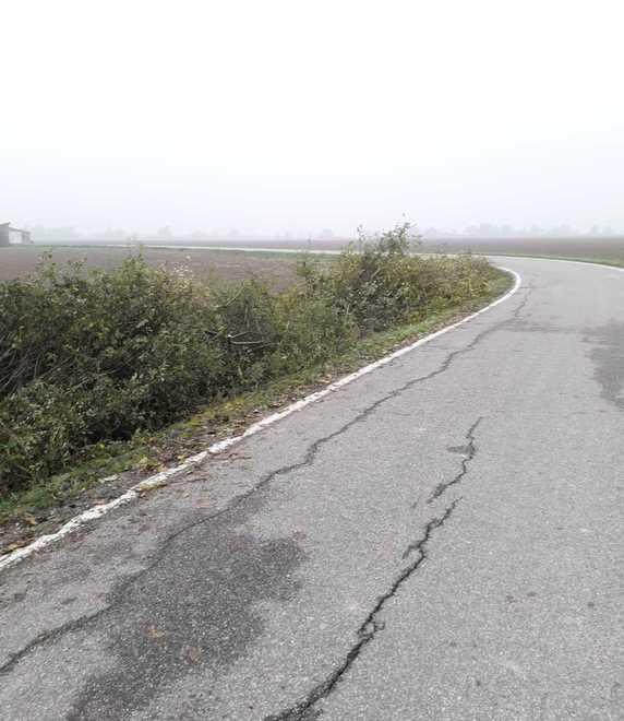 Via i rovi su via Camatte Il taglio eseguito dopo incidenti in serie 