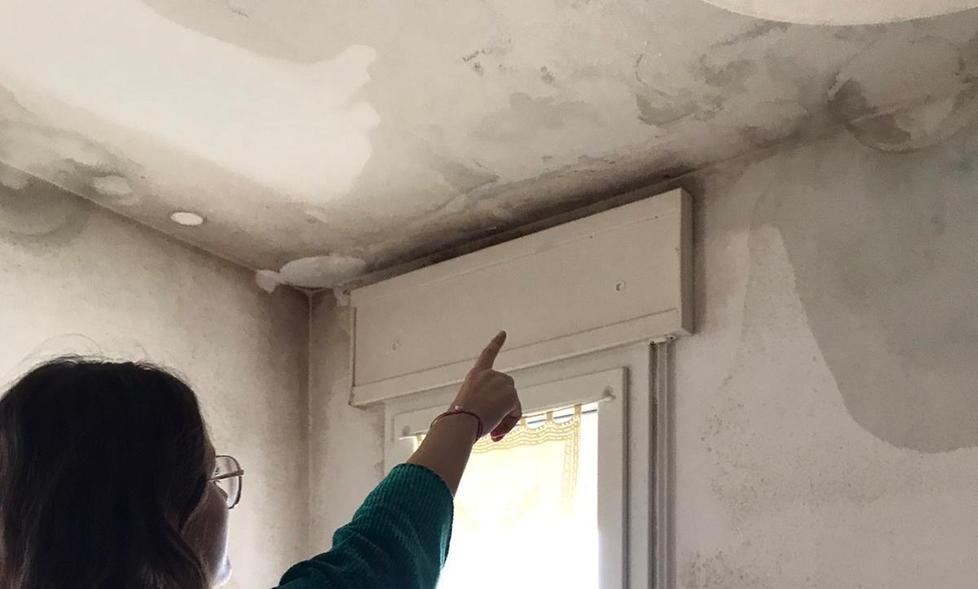 Case popolari, infiltrazioni dal tetto: «Abbiamo paura che ci crolli addosso» 