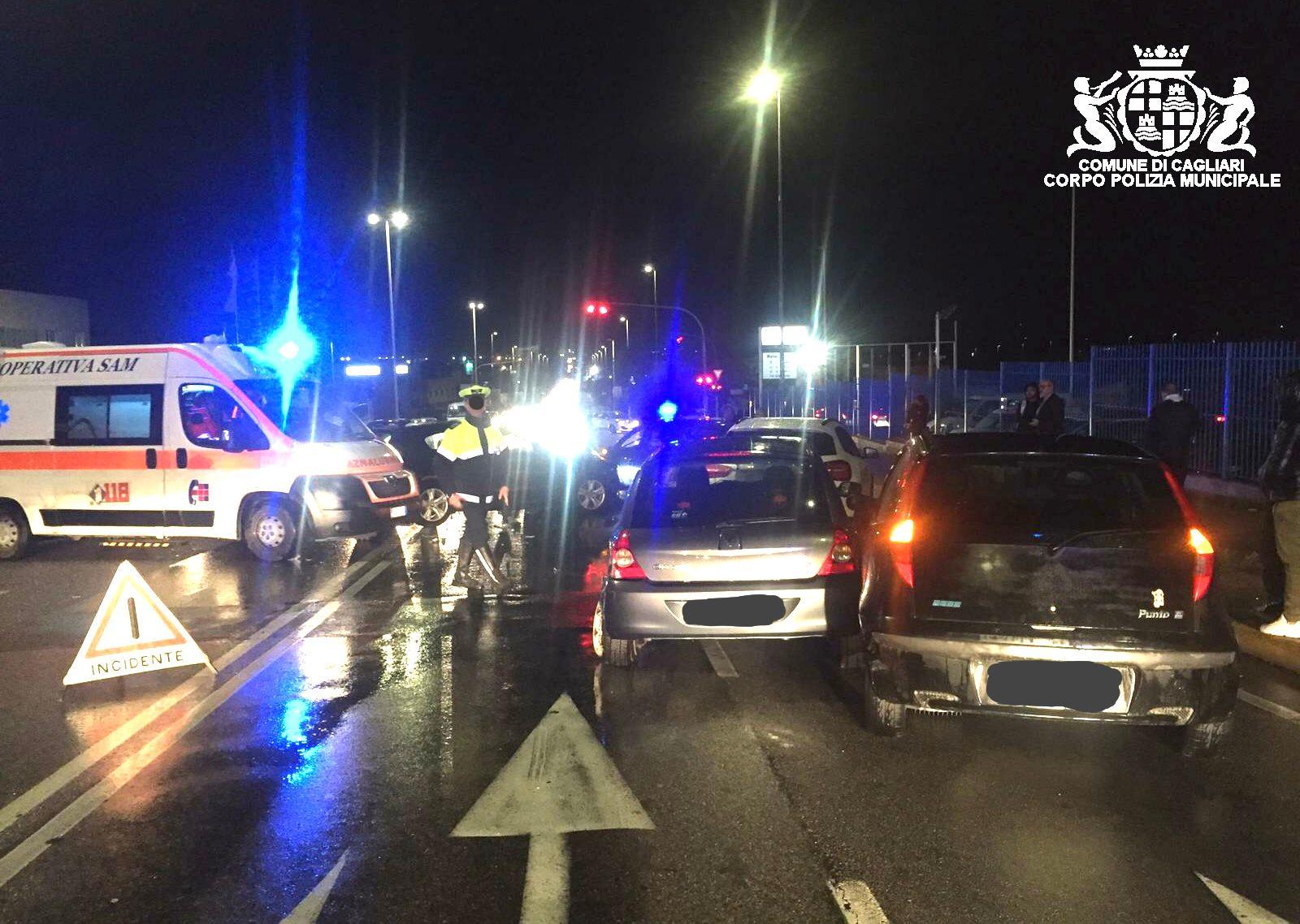 L'incidente in viale Monastir
