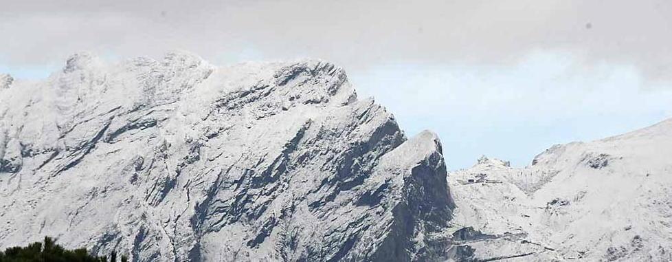 Montagne innevate e sotto zero in vetta Evento eccezionale ma non troppo 