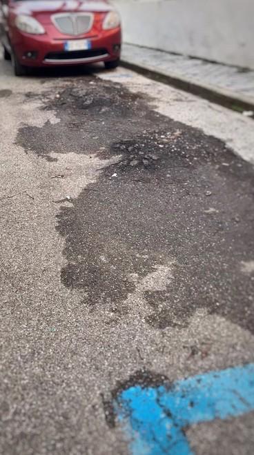 Automobilista multata nel parcheggio “fantasma” 