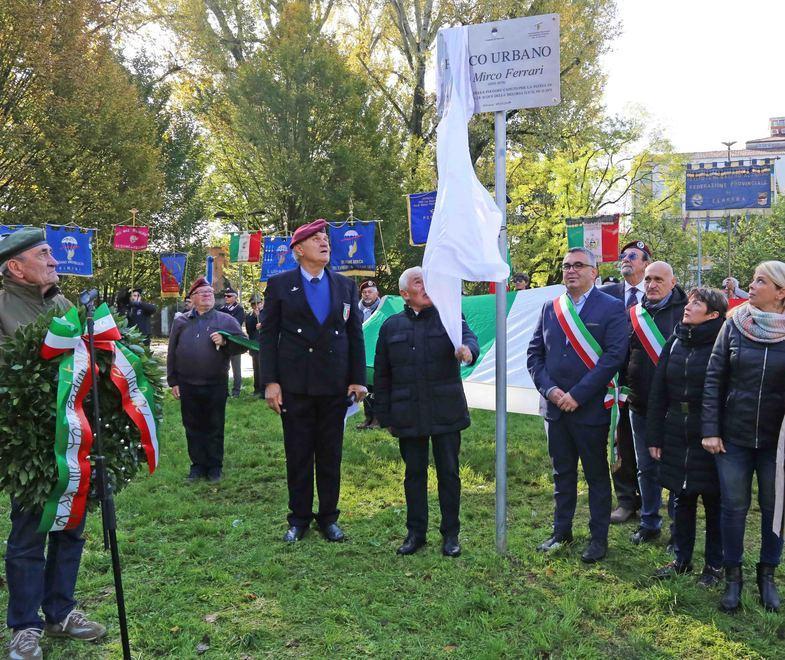 Morì in un incidente aereo Il parco dedicato al paracadutista 