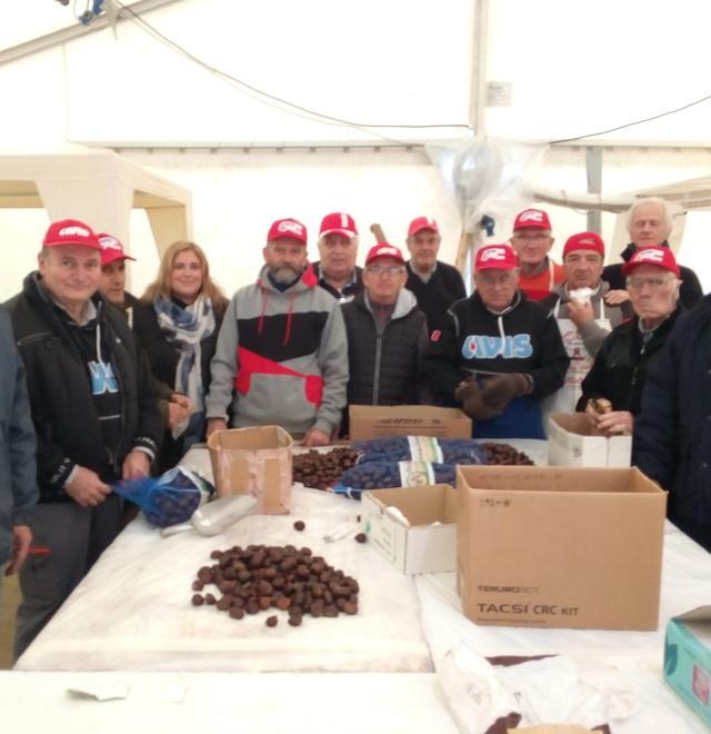 Due quintali di castagne a sostegno dell’Avis