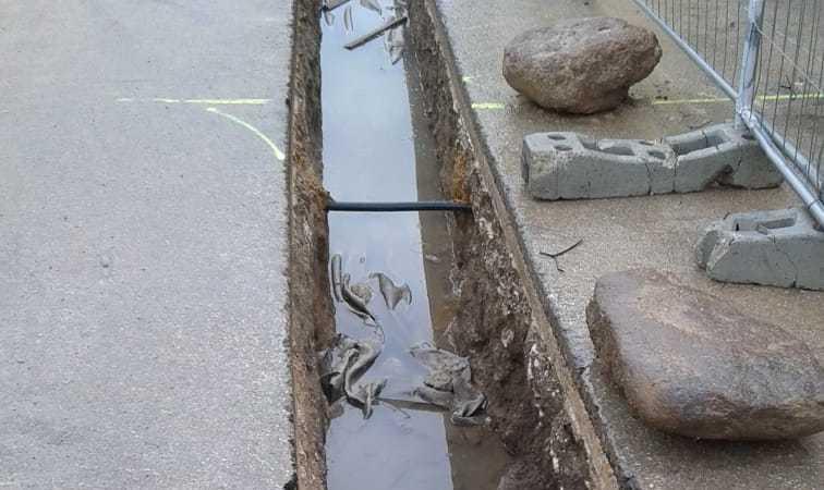 Reperti frenano i lavori in via Paglietti 