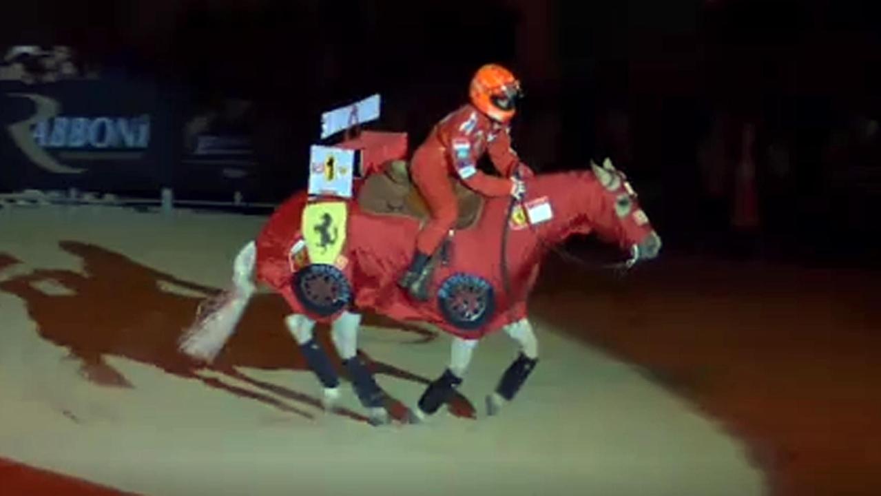 Maria Gina Schumacher alla Fieracavalli a Verona