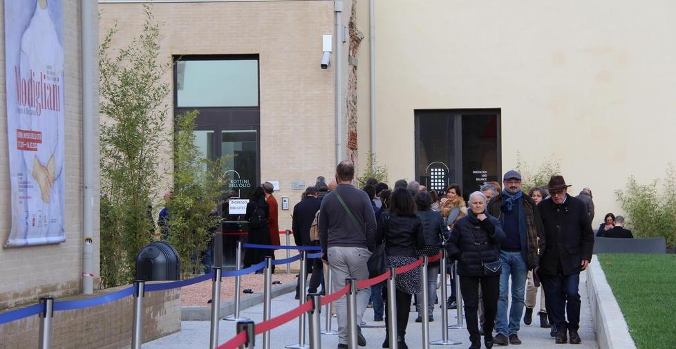 Tremila visitatori in quattro giorni per la mostra di Modigliani 