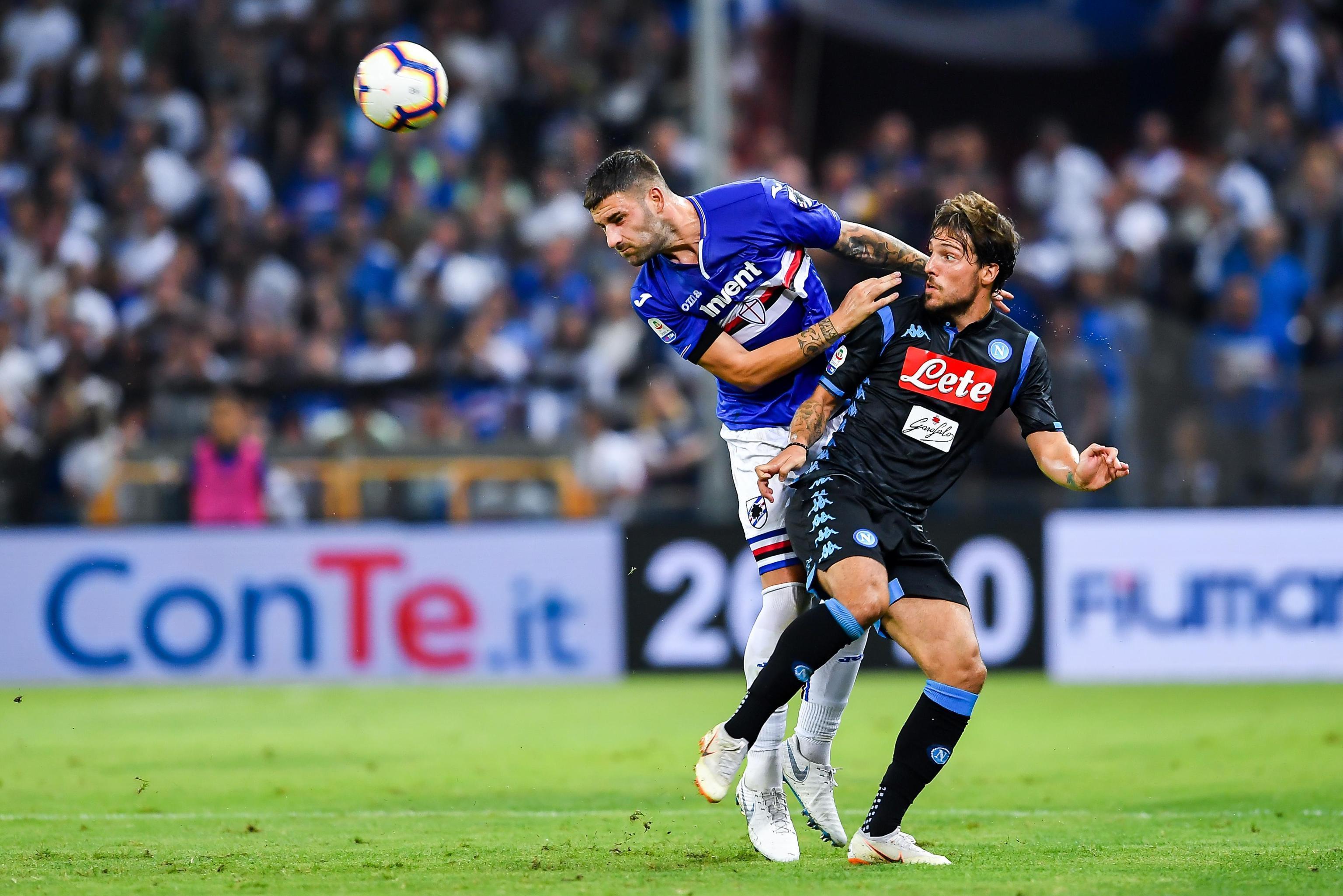 Nicola Murru, difensore sardo della Sampdoria
