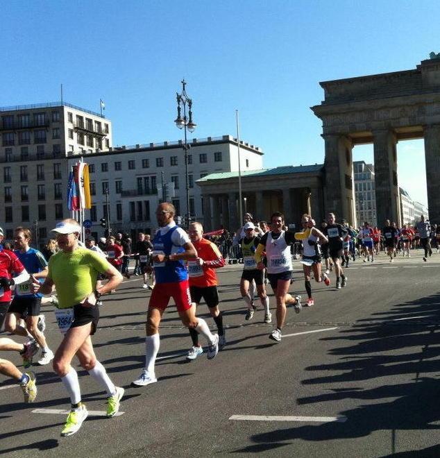 Quattro lucchesi di corsa a Berlino