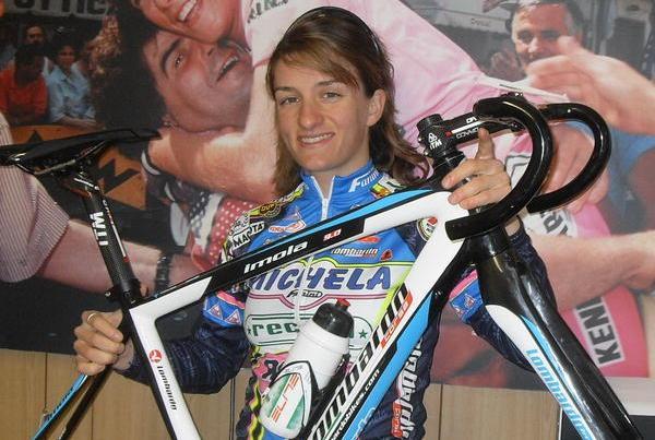 La Michela Fanini alla Freccia Vallone