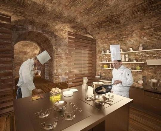 Il rendering del progetto di Accademia del Gusto firmato Milesi