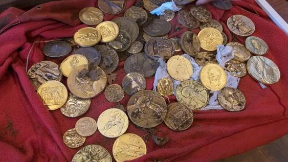 Ritrovate monete rubate museo Aretino