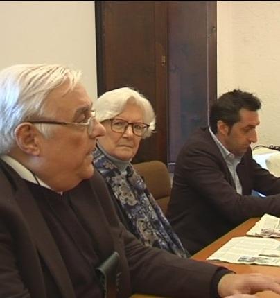 Da sinistra Pierandrea Vanni, Paola Binetti e Gianluigi Ferrara