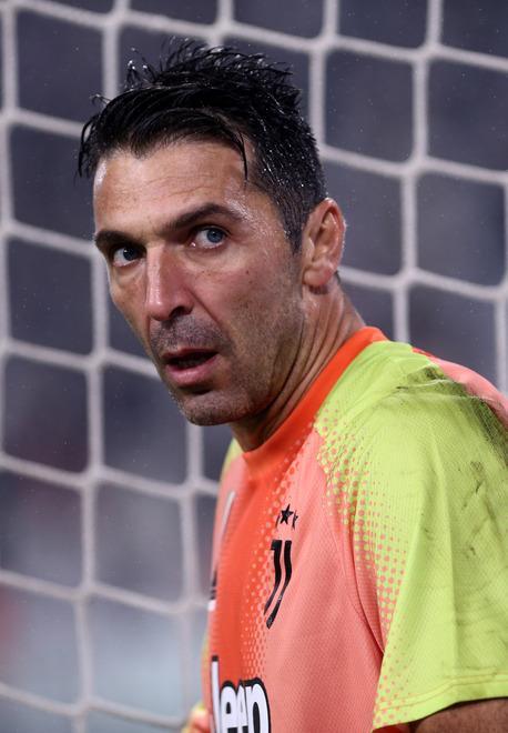 L’immagine di Buffon usata per promuovere i bitcoin sul web