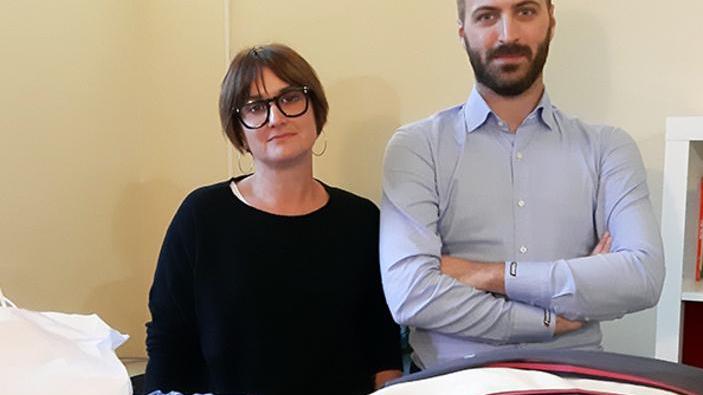 Abiti per donne e bambini donati da Fosber alla Luna