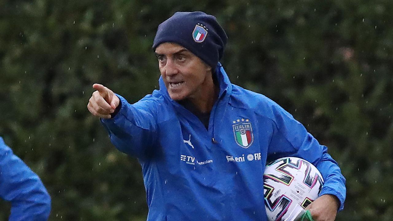 Il ct della nazionale Roberto Mancini