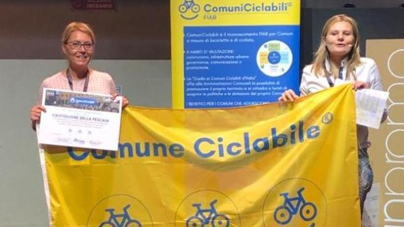 La Bandiera gialla riconoscimento al Comune ciclabile