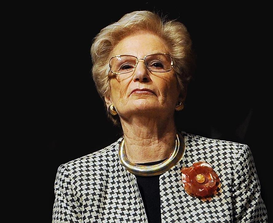 La senatrice Liliana Segre