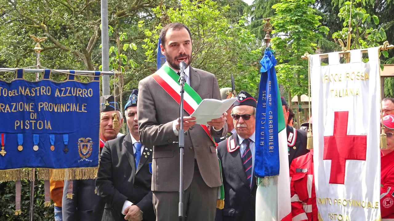 Un intervento di Samuele Bertinelli alle celebrazioni per la liberazione della città