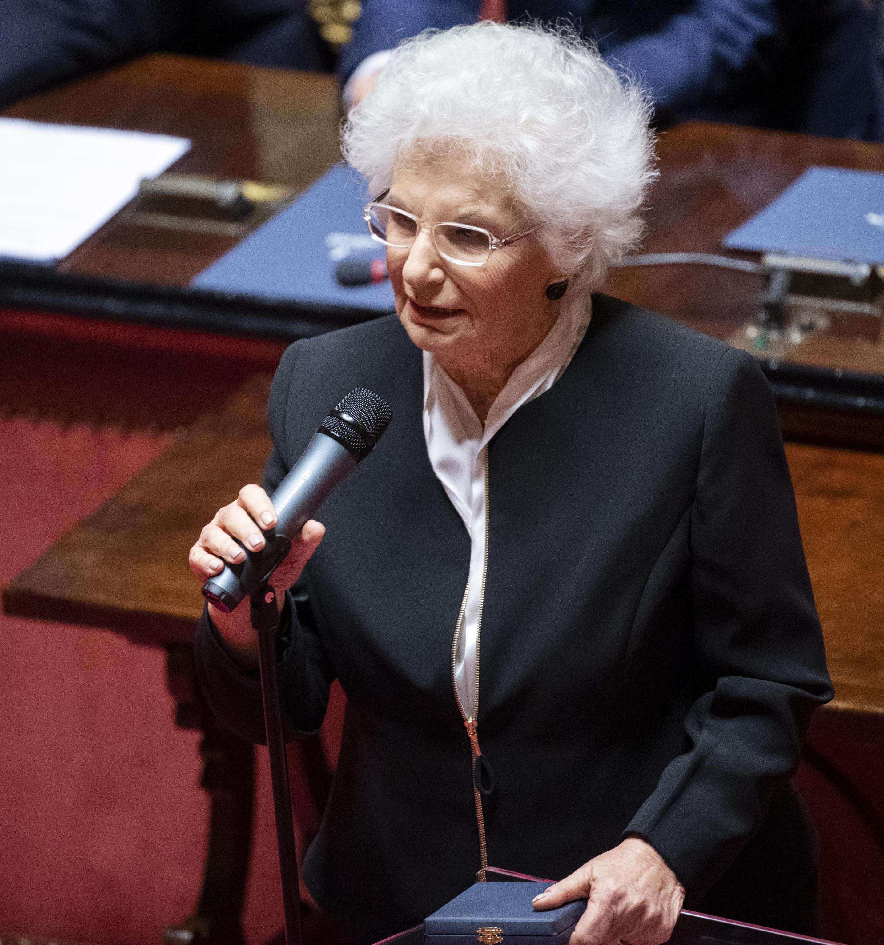 La senatrice Liliana Segre
