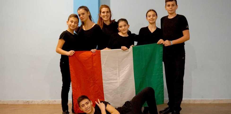I giovanissimi atleti della Rosa Nera Studio alla Coppa del Mondo di tap dance a Riesa
