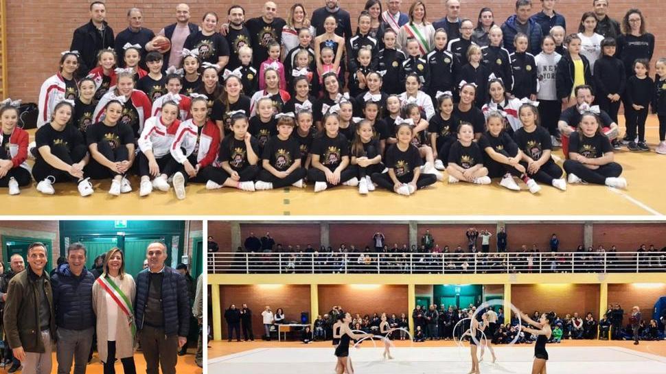 La palestra riapre tra esibizioni e Giani-show