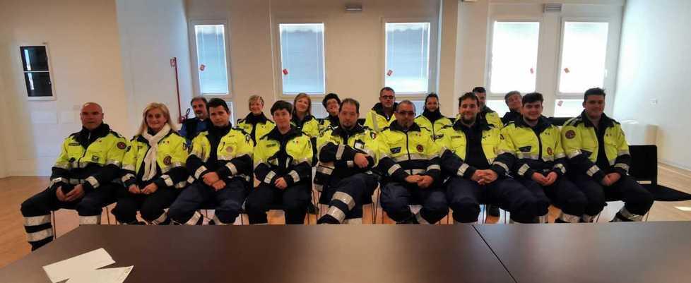 Protezione civile, l’addestramento dei volontari