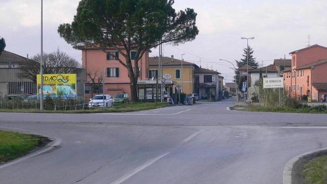 Un guard-rail sulla provinciale