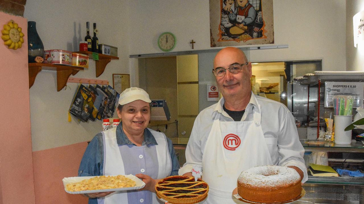 Clarice Locatelli e Giovanni Esposito de Il Mattarello (Foto Agenzia Bf)