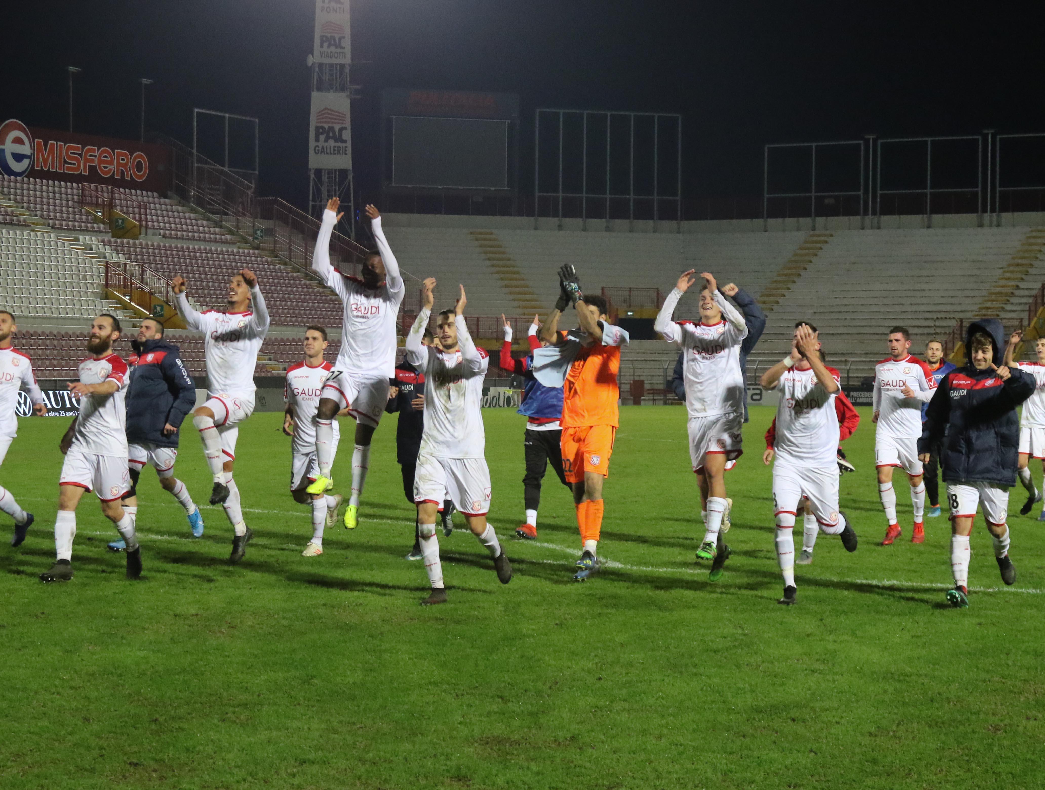 Poker alla Fermana, terza vittoria di fila per il Carpi