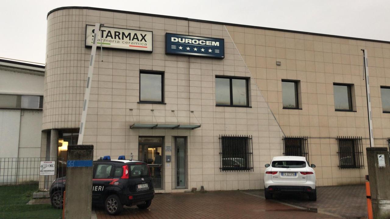 L' azienda Duracem dove è avvenuto l'infortunio sul lavoro