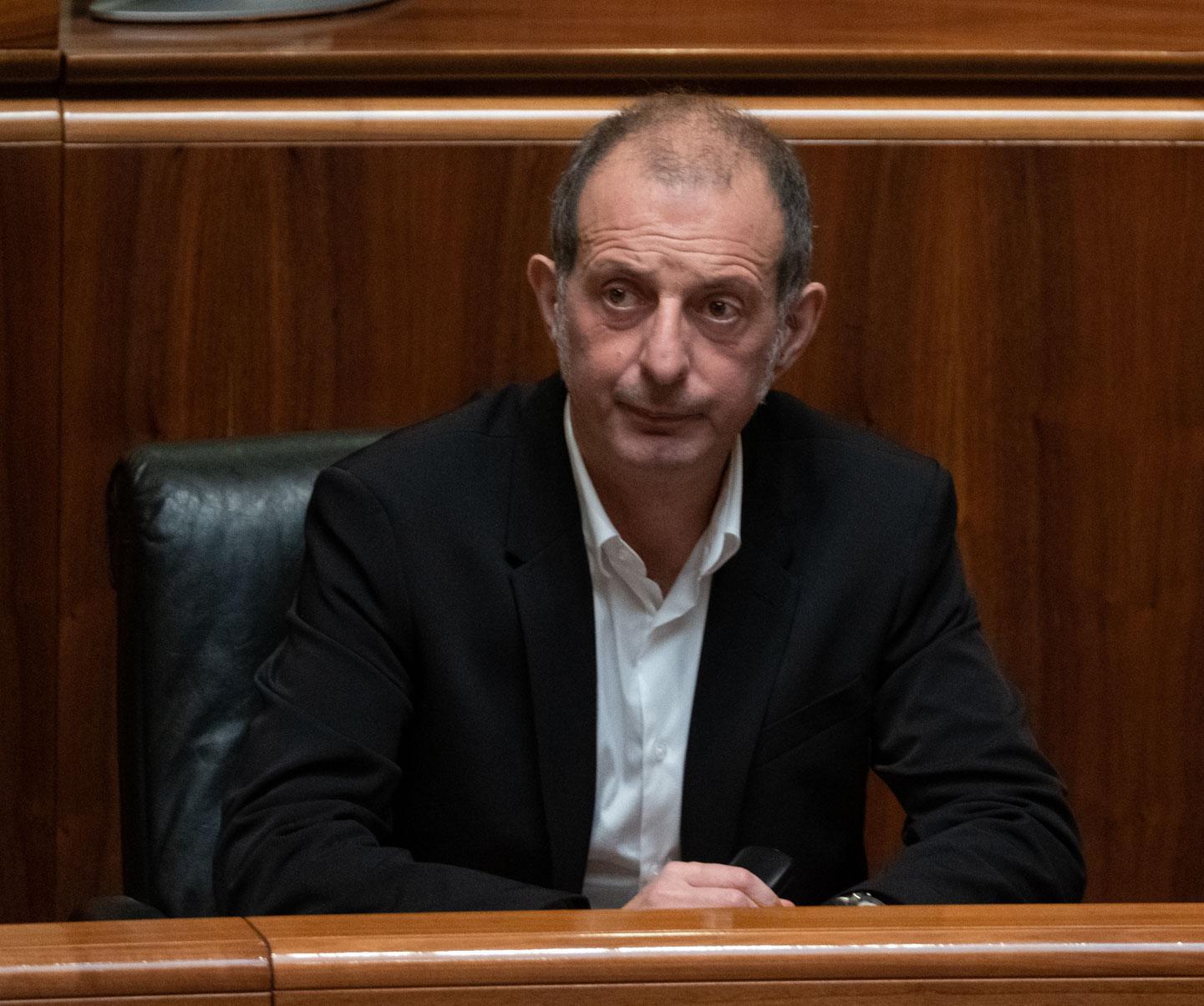 L'assessore regionale Andrea Biancareddu sui banchi della giunta Solinas