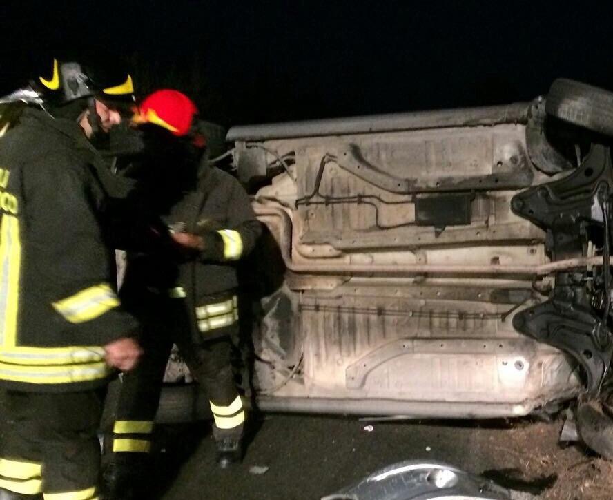 Un incidente stradale, immagine di repertorio