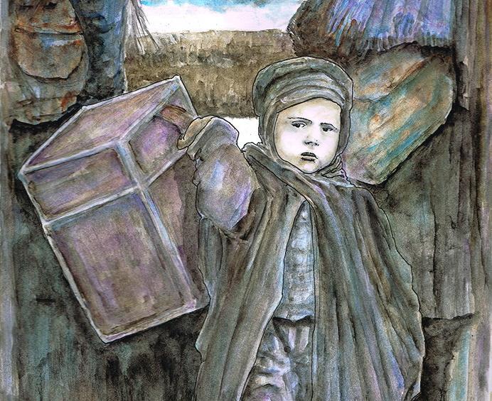 Bottega d’arte nell’antica calzoleria 