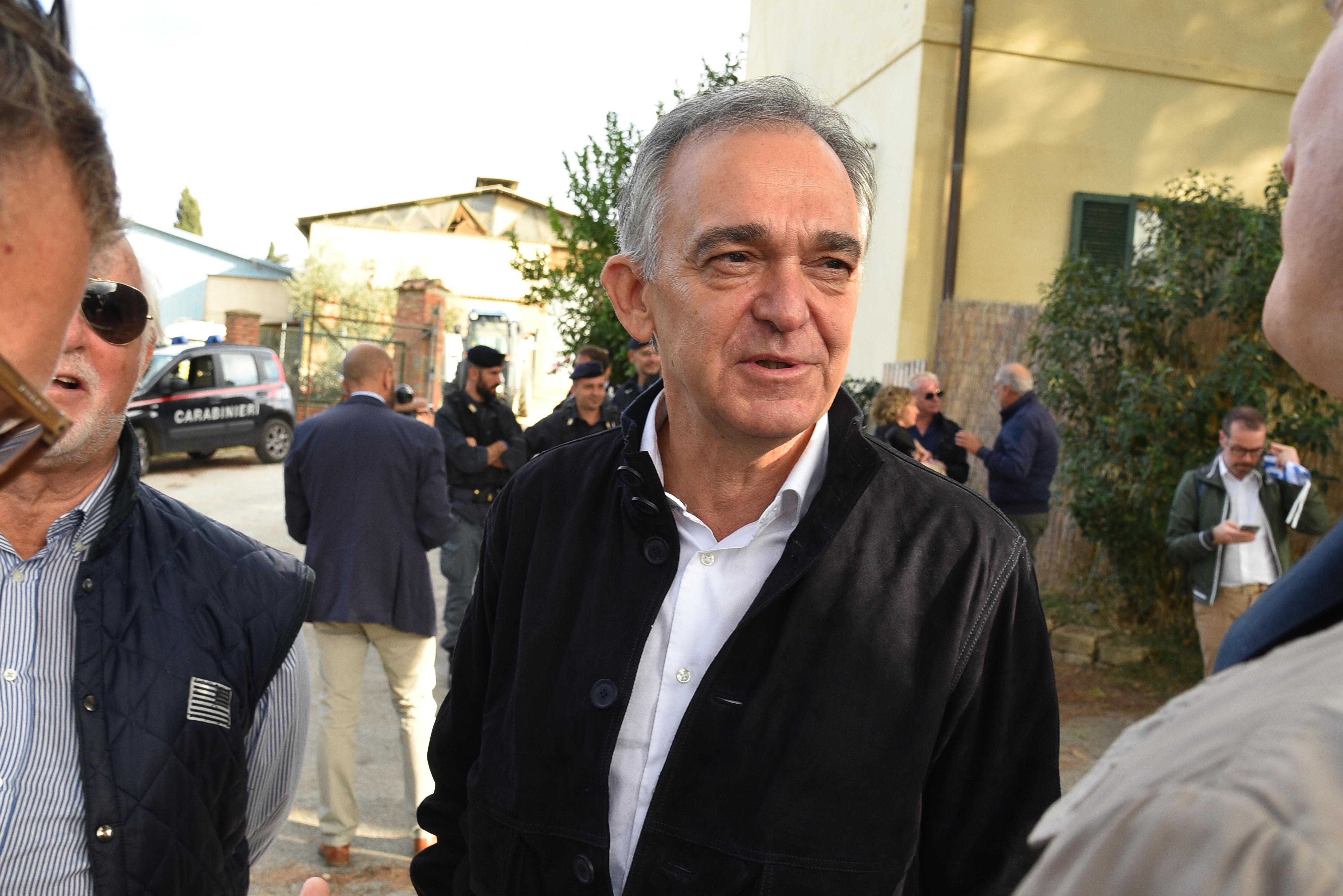 Il presidente della Regione Enrico Rossi