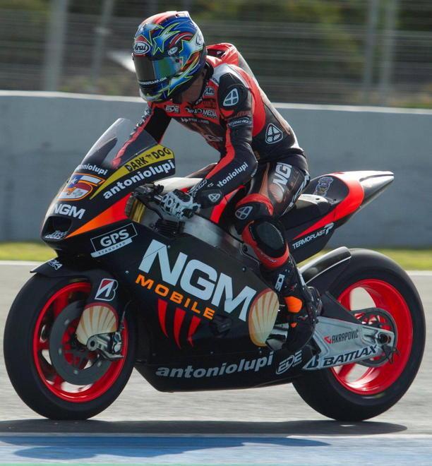 Cerreto sale in sella alla MotoGp 