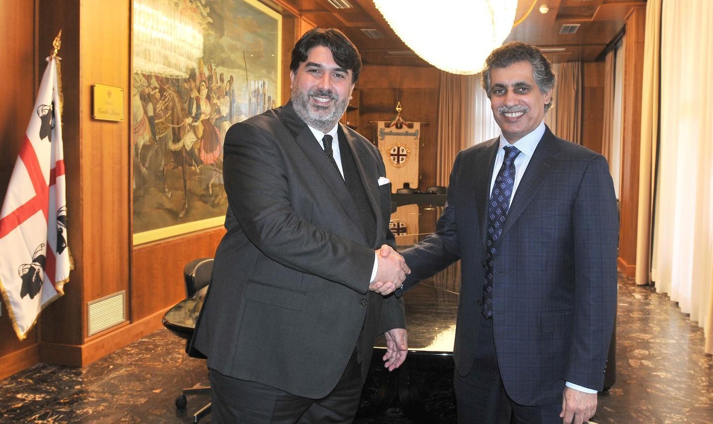 Vertice Solinas-Qatar al centro gli investimenti 