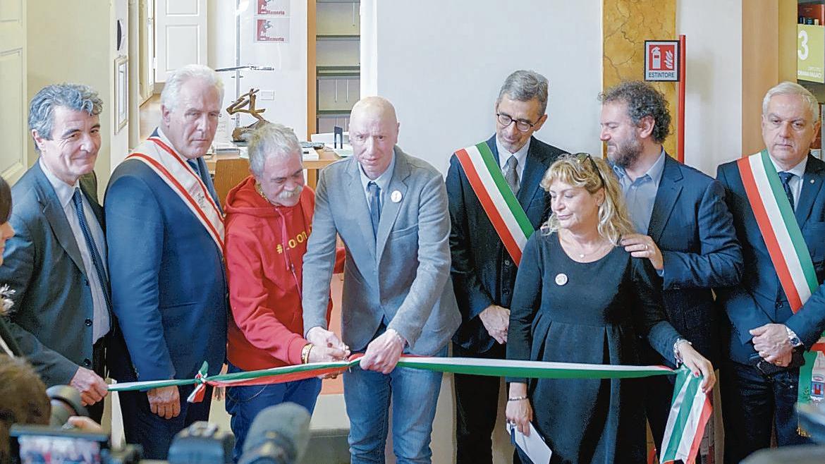 L'inaugurazione della sede dell’Armadio della memoria