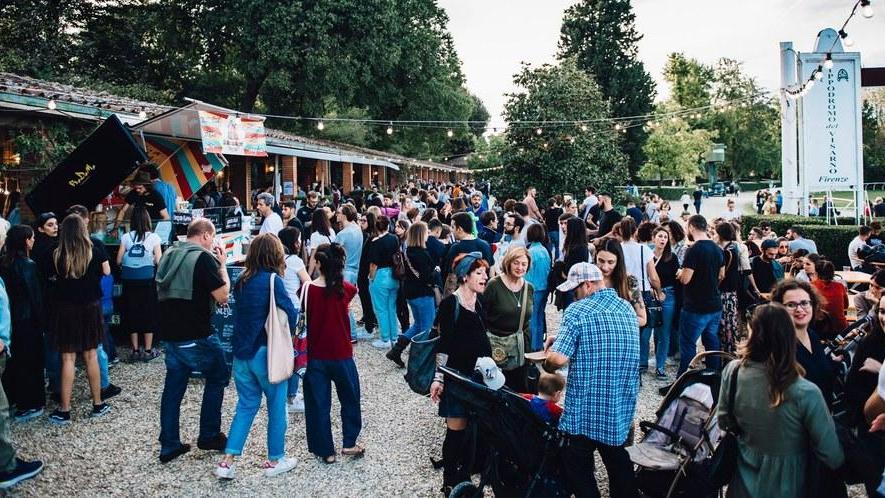 Una passata edizione di Visarno Market nel parco delle Cascine a Firenze