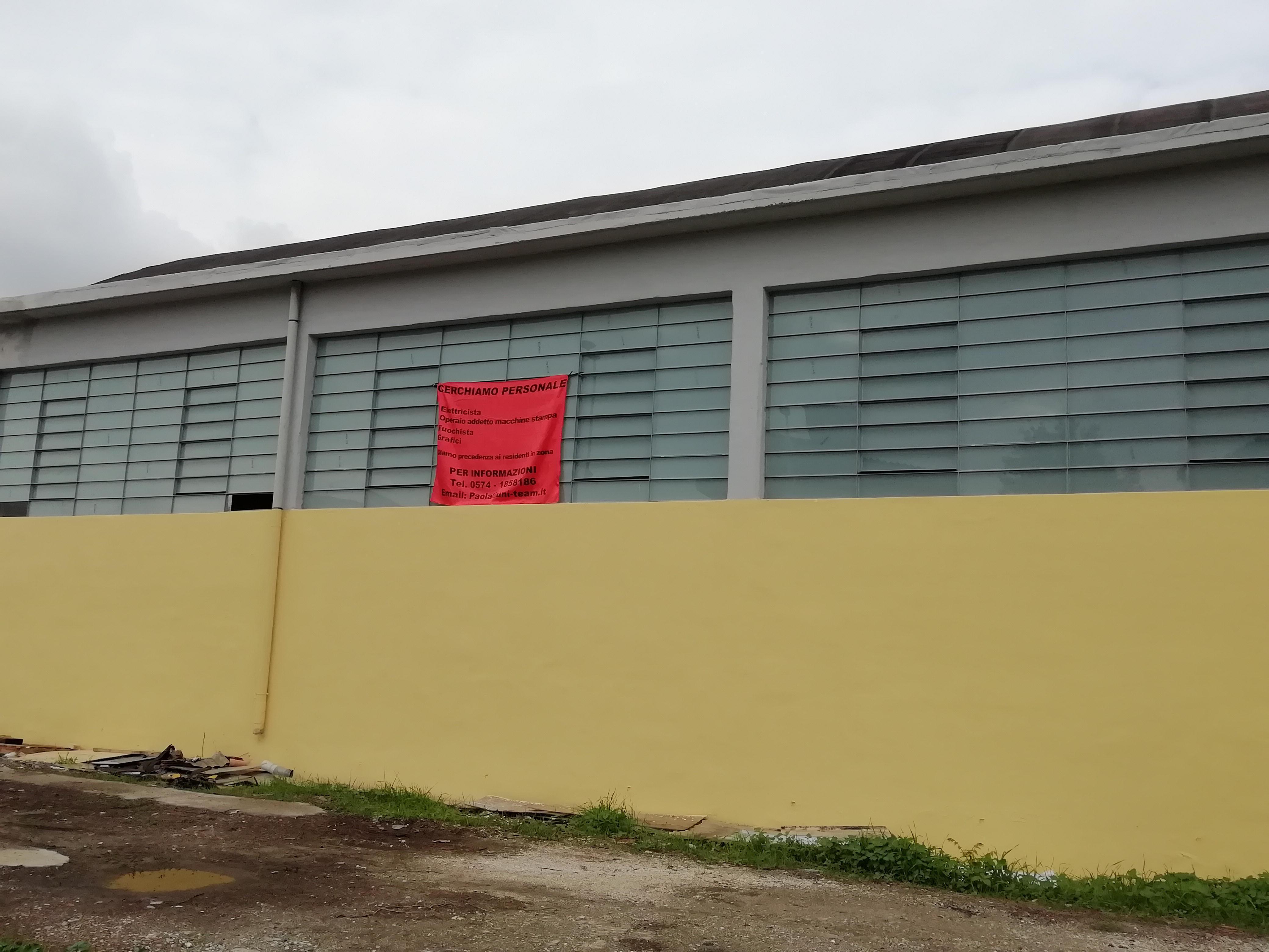 La Stamperia Dgtex che aprirà a inizio anno in via Foscolo a Galciana