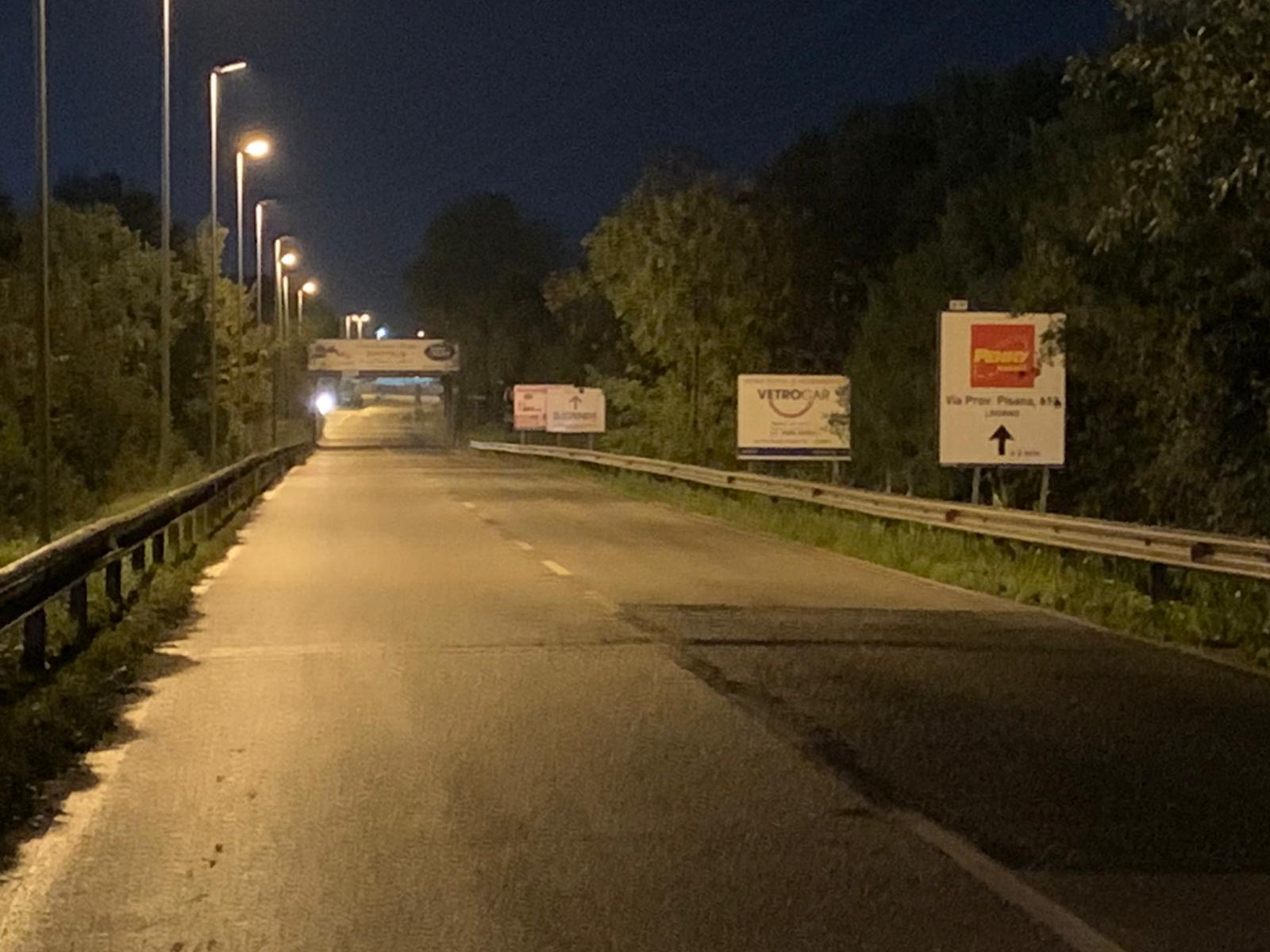 Il sottopasso di via Firenze (foto Riccardo Repetti/Pentafoto)