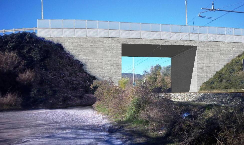 Un’altra estate senza il ponte delle Terre Rosse Cantiere a marzo 